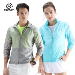 探拓（TECTOP）皮膚風衣 戶外情侶款男風衣防曬衣